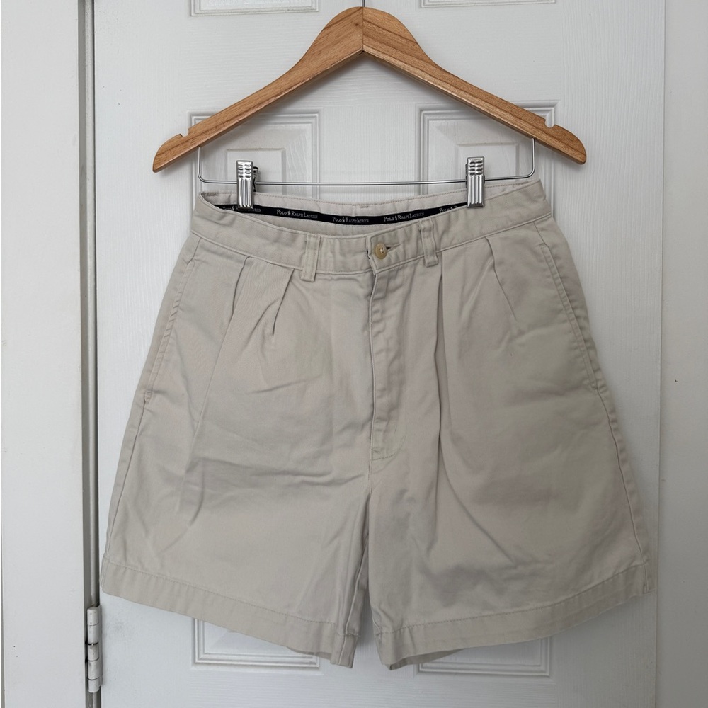 Ralph Lauren Women's Cream Bermudas